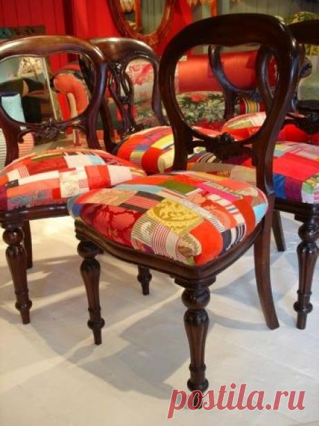 Мебель из лоскутков - Colors.life