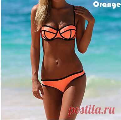 к 2015 году женская мода Сексуальное бикини с краями Бюстгальтер треугольник Бикини горячих женщин купальники Бикини дамы Купальники купальники бикини Set в Бикини установленные Наряды и Аксессуары Женские в AliExpress.com | Alibaba Group