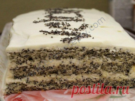 Маковый торт Царица Эстер