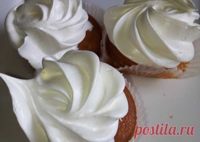 (8) Лимонные маффины с белковым кремом - пошаговый рецепт с фото. Автор рецепта ღ♥ღАленаღ♥ღ Будылеваღ♥ღ . - Cookpad