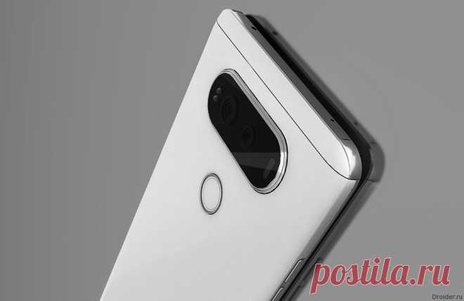Смартфон V20 от LG удостоился всесторонних рендеров | Droider.ru
