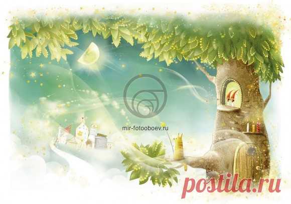 фотообои Сказочное дерево - МИР ФОТООБОЕВ