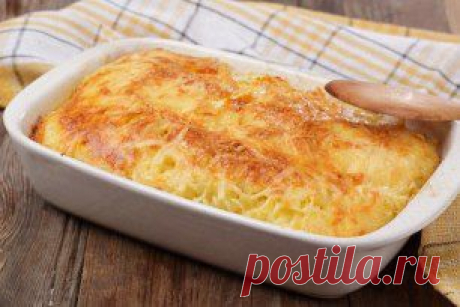 запеканка из картошечки с сыром и майонезом