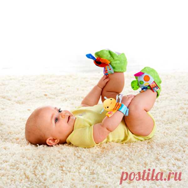 Как играть с ребенком 3-4 месяцев | Всё для развития ребенка