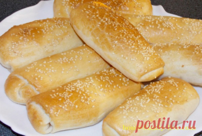 Слоеные пирожки с яблоками/Сайт с пошаговыми рецептами с фото для тех кто любит готовить