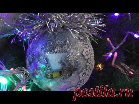 Новогодние елочные шары своими руками