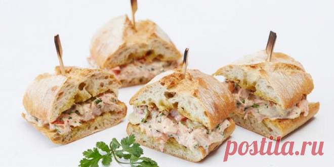 (+2) Сэндвич с тунцом, овощами и соусом чили : Овощные блюда : Кулинария : Subscribe.Ru