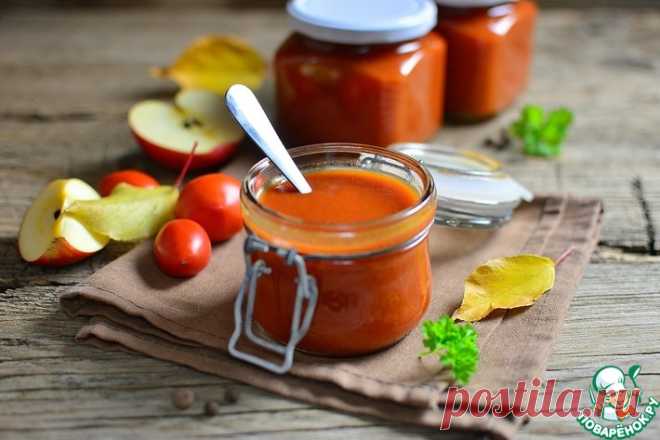Нежный кетчуп с яблоками Кулинарный рецепт