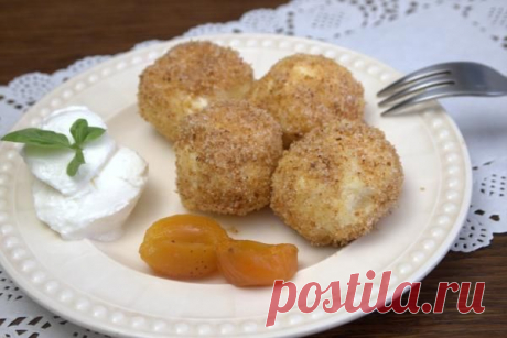 Творожные крокеты