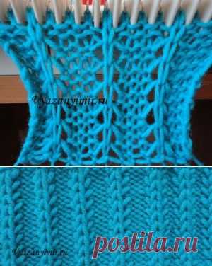 Ложная английская резинка на однофонтурной машине. | Вязаный Мир. Knit World.