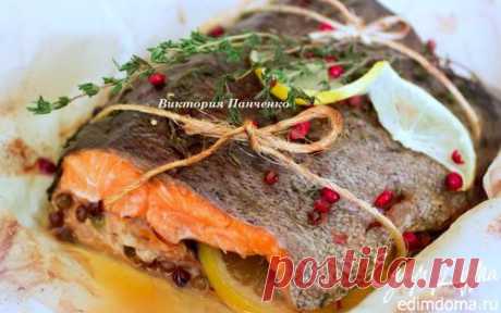Форель с лимоном и розовым перцем | Кулинарные рецепты от «Едим дома!»