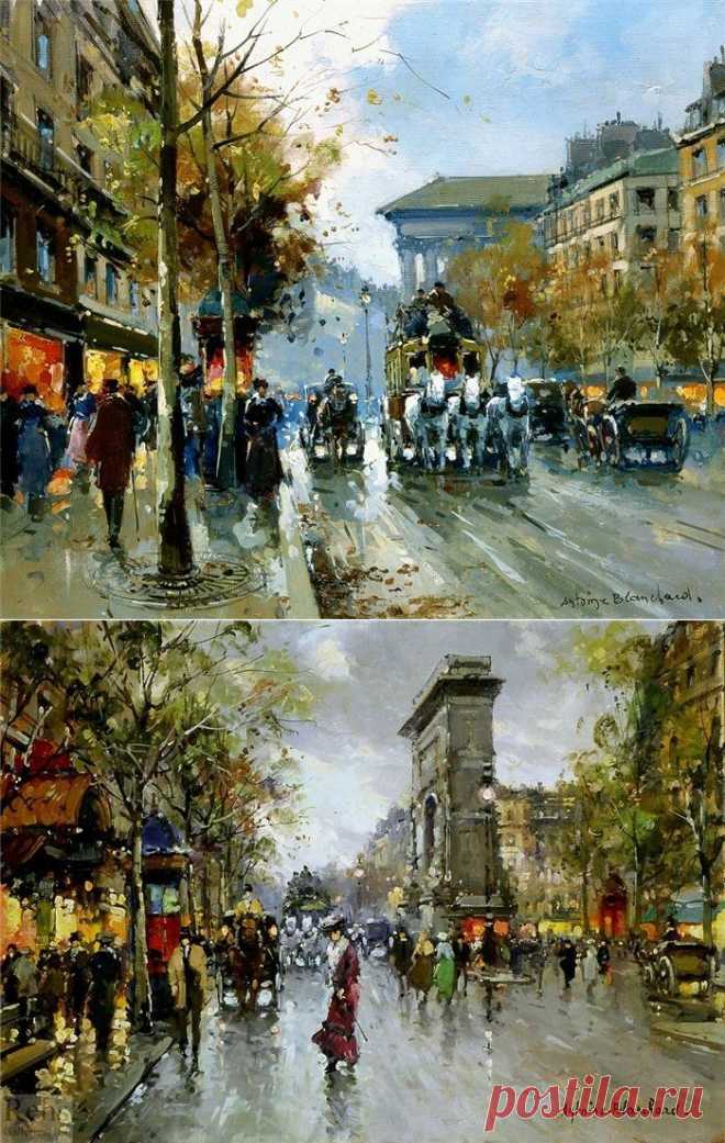 По тихим улочкам моих воспоминаний Antoine Blanchard | Искусство