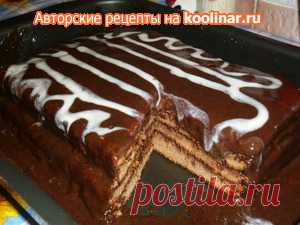 Шоколадный тортик новый рецепт с фото