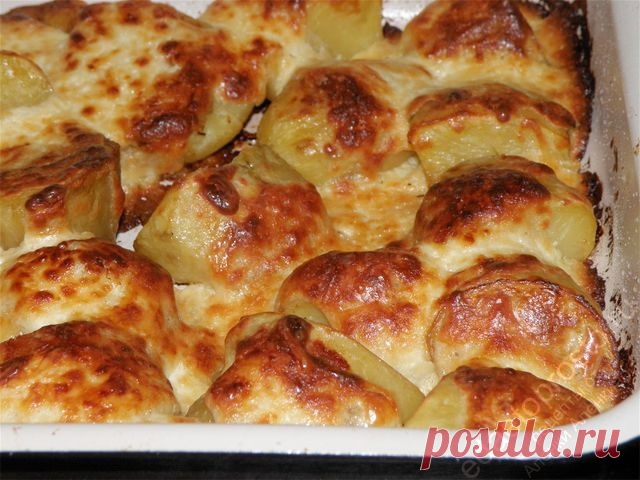 Картофель в духовке.