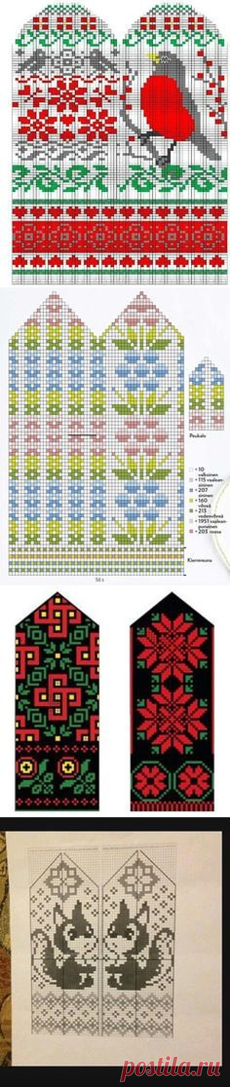 Жаккард для варежек