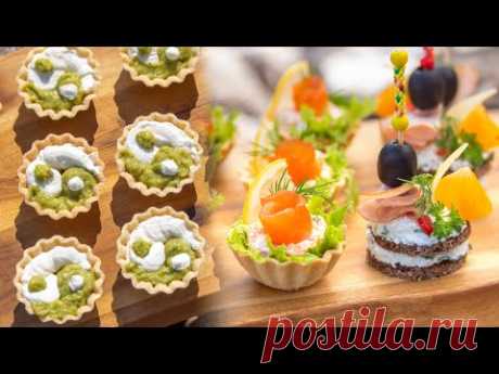 Закуска Инь Ян и вкусные деликатесы с лососем и творогом