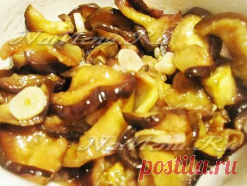 Баклажаны в лимонной карамели