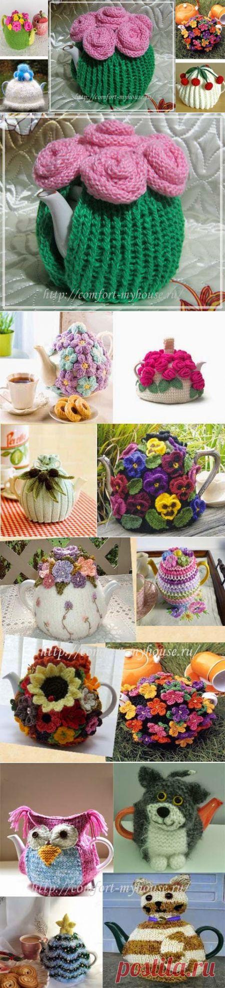 Вязание грелки на чайник. Фото | Уют и тепло моего дома