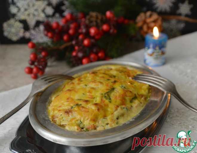 Куриная грудка под сырно-сливочным соусом – кулинарный рецепт