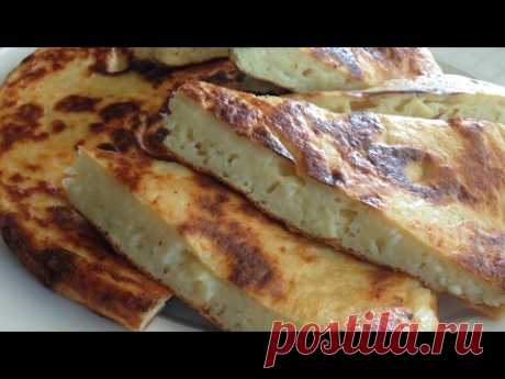 Очень быстрый творожный А-ля "Хачапури". Выпечка в пиццамейкере.