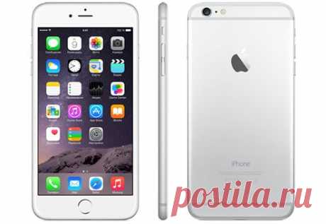 Apple iPhone 6 Plus 16 ГБ серебристый