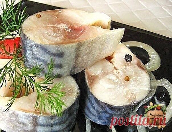 В таком маринаде скумбрия не уступает по вкусу красной рыбе

Ингредиенты:
• Скумбрия (замороженная, разморозить) 2 шт
• лук репчатый по вкусу
• вода 250 мл
• гвоздика 6 шт
• перец горошком шепотка
• перец душистый молотый 1/3 ч л
• зерна кориандра шепотка
• соль 2 ч л
• сахар 0,5 ч л
• масло подсолнечное 2 ст л
• уксус яблочный 2,5 ст л

Приготовление:
1. Скумбрию почистить, порезать на кусочки.
2. Воду вскипятить, добавить туда соль, сахар, гвоздику, перец горошком и моло...