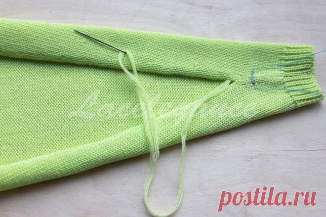 Как правильно сшивать вязаные изделия - Сам себе волшебник