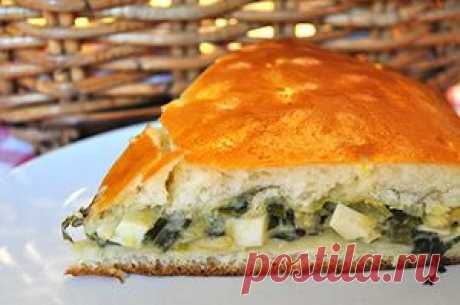 Пирог с луком и яйцом | Выпечка дома
