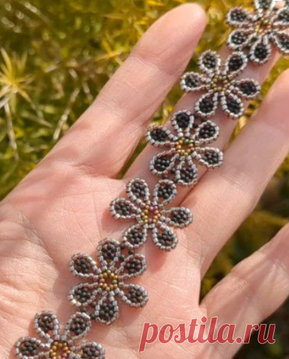 Весеннее настроение из бисера