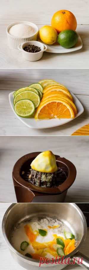 Цитрусовый ледяной чай