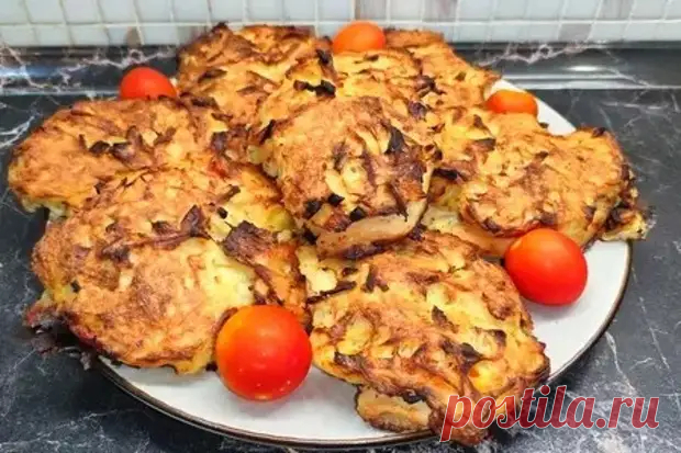 Запеченная куриная грудка с помидорами и тертым картофелем - Четыре вкуса - Медиаплатформа МирТесен
