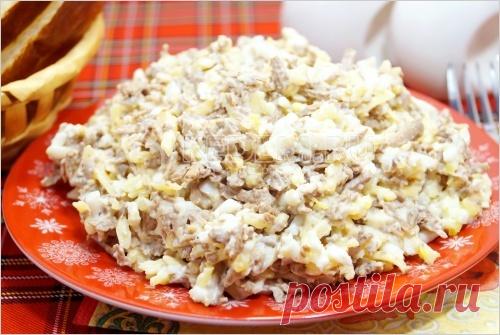 Салат с печенью говяжьей – Рецепт с фото. Рецепты. Салаты. Салаты с мясом