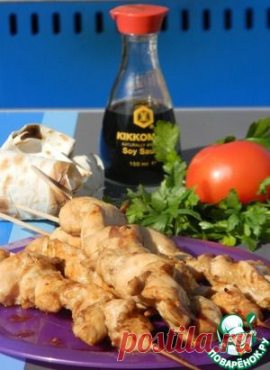 Куриные шашлычки "Привет из Таиланда" - кулинарный рецепт