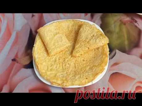 Блины из пшена, без соды, молока и глютена