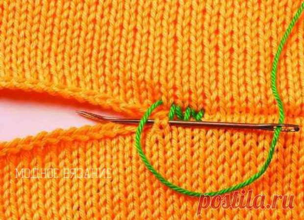 ЛЮБЛЮ ВЯЗАТЬ: Как правильно и каким швом сшивать вязаные изделия