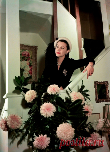 Вивьен Ли в Дарем-коттедже, 1948 год