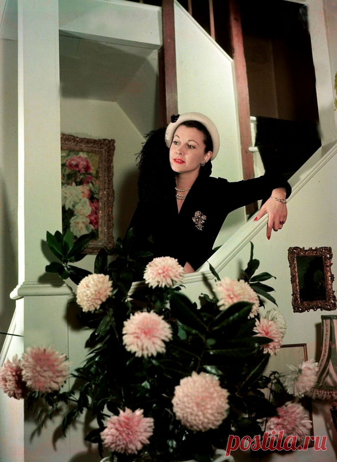 Вивьен Ли в Дарем-коттедже, 1948 год