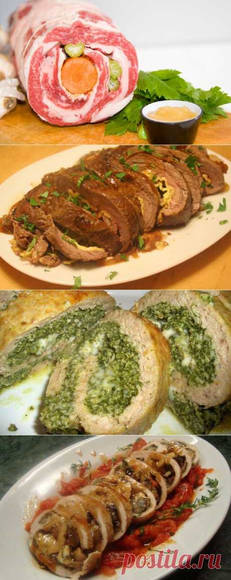 Как приготовить мясной рулет в духовке: 3 рецепта