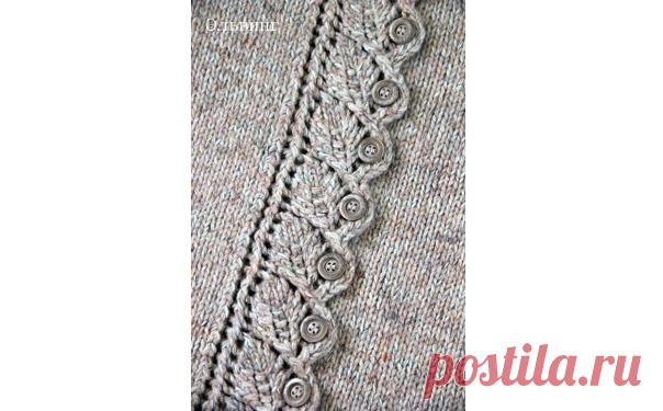 Кайма спицами Декоративная кайма для обработки края, выполнения планок и т.д. Схемы