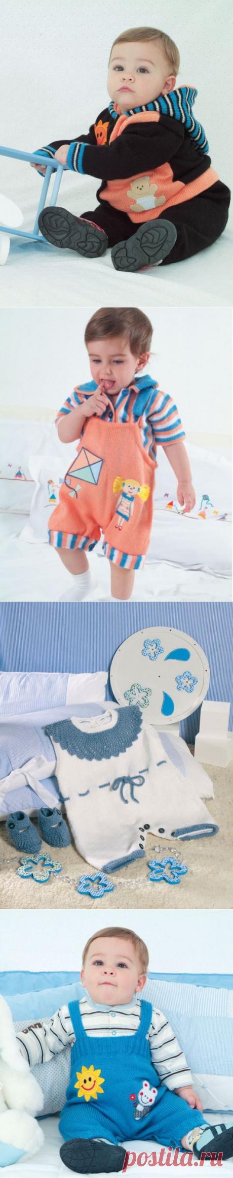 Вязание для детей. Выкройки детских костюмчиков.
