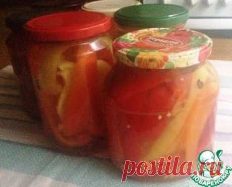 Маринованный перец "Праздничный – кулинарный рецепт
