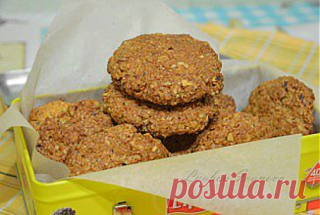 Печенье с геркулесом и фундуком - рецепт с фотографиями