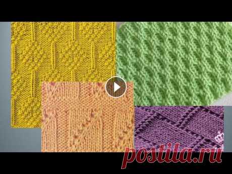 Рельефные узоры спицами со схемами - 2  Knitting Knitted  Diy Рельефные узоры, вязаные спицами со схемами. Пригодятся для вязания джемпера, пуловера, кардигана, платья, кофты, свитера и т.д....