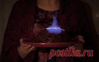 Рождество с Толстым. Часть 1 Рождественский ужин в семье Толстых.  «Пылающий пудинг» из кулинарной книги Софьи Андреевны Толстой
