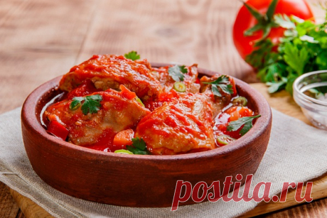 Чахохбили из курицы - Домашний очаг