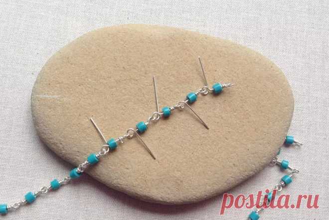 Fast Wire Wrapped Bead Chain