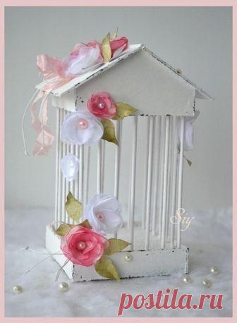 Декоративная клеточка — Сделай сам, идеи для творчества - DIY Ideas