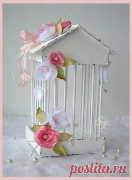 Декоративная клеточка — Сделай сам, идеи для творчества - DIY Ideas