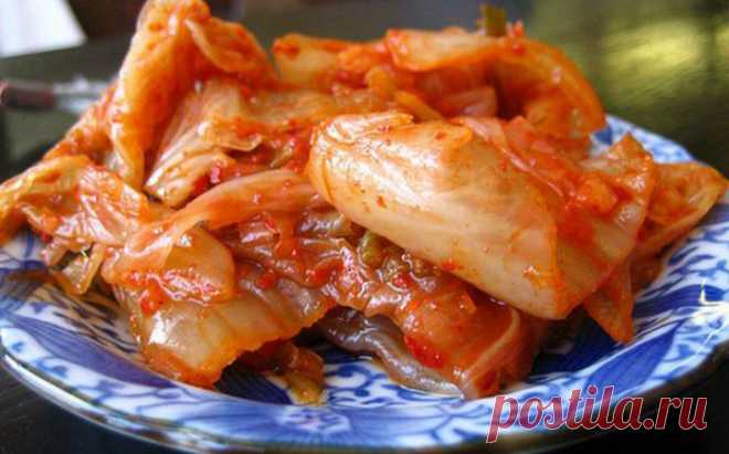 Кимчи из пекинской капусты — мировая закуска, гости буквально сметают ее со стола!