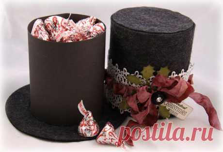 Подарочная шляпка для упаковки подарков.